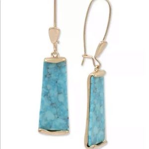 Robert Lee Morris Turquoise Earrings, never worn